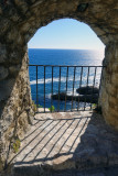 At the Ramparts, Fortress, Old Ulcinj, Montenegro.