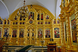 Interior, Church of the Annunciation, Solovetsky Monastery, Solovetsky Island, Russia.