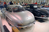 Left, 1956 Mercedes-Benz 300SL Gull Wing and 1962 Mercedes-Benz 300SL Roadster (0906)