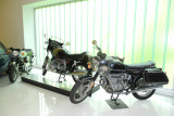 BMW motorcycles, center and right (0963)