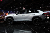 2020 Toyota RAV4 Hybrid crossover SUV. Why does this look the way it does? (1582)
