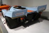 1969 Porsche 917K, Chassis #004. Later turbocharged versions had more than 1000 hp and could run up to 240 mph. (1891)