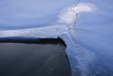 ice on tidal pool