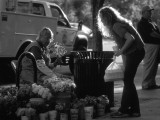 flower lady and sunshine hair girl