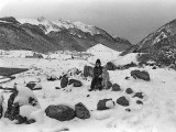 Cromlech du Bnou, hiver 1979
