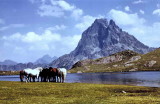 LOssau versant NW vu du lac dAyous suprieur