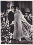 1966, mariage de Manuel Mendez et Monique Gurin 