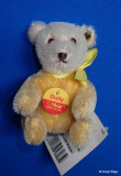 steiff small Dolly bear in yellow 1991 to 1992