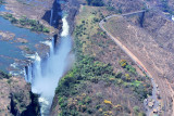 View of Vic Falls from Above
