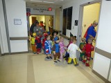 Little witches and goblins at the hospital