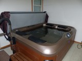 Hot tub ready for use!