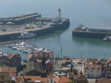 South Bay harbour taken from castle