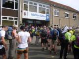 Competitors ready for start of LDWA 100