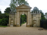 Gateway designed by Indigo Jones leading to Italian Garden