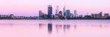Perth and the Swan River at Sunrise, 8th January 2012