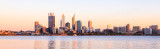 Perth and the Swan River at Sunrise, 19th January 2012