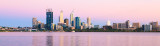 Perth and the Swan River at Sunrise, 21st January 2012