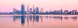 Perth and the Swan River at Sunrise, 14th February 2012