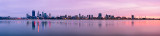 Perth and the Swan River at Sunrise, 18th February 2012