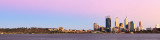 Perth and the Swan River at Sunrise, 1st March 2012