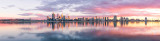 Perth and the Swan River at Sunrise, 20th April 2012