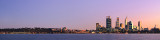 Perth and the Swan River at Sunrise, 18th June 2012