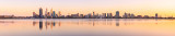 Perth and the Swan River at Sunrise, 23rd September 2012