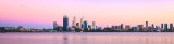 Perth and the Swan River at Sunrise, 9th October 2012