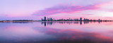 Perth and the Swan River at Sunrise, 20th October 2012