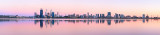 Perth and the Swan River at Sunrise, 16th December 2012
