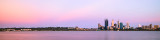 Perth and the Swan River at Sunrise, 27th December 2012