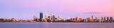 Perth and the Swan River at Sunrise, 30th December 2012