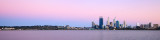 Perth and the Swan River at Sunrise, 18th February 2013