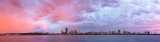 Perth and the Swan River at Sunrise, 14th March 2013