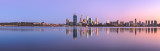 Perth and the Swan River at Sunrise, 28th March 2013