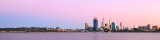 Perth and the Swan River at Sunrise, 29th March 2013