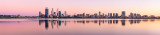 Perth and the Swan River at Sunrise, 31st March 2013