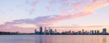Perth and the Swan River at Sunrise, 7th April 2013