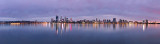 Perth and the Swan River at Sunrise, 25th April 2013