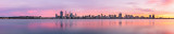 Perth and the Swan River at Sunrise, 29th April 2013