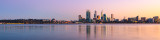 Perth and the Swan River at Sunrise, 31st May 2013