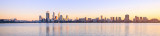 Perth and the Swan River at Sunrise, 29th June 2013