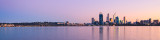 Perth and the Swan River at Sunrise, 30th June 2013