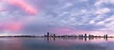 Perth and the Swan River at Sunrise, 4th November 2013
