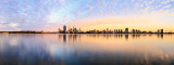 Perth and the Swan River at Sunrise, 7th December 2013