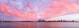 Perth and the Swan River at Sunrise, 19th December 2013