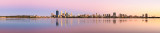 Perth and the Swan River at Sunrise, 18th January 2014