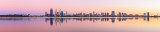 Perth and the Swan River at Sunrise, 15th March 2014