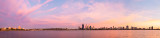 Perth and the Swan River at Sunrise, 24th March 2014