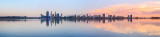Perth and the Swan River at Sunrise, 27th March 2014